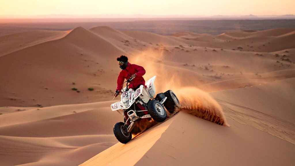 Evening Desert Safari with Quad Bike