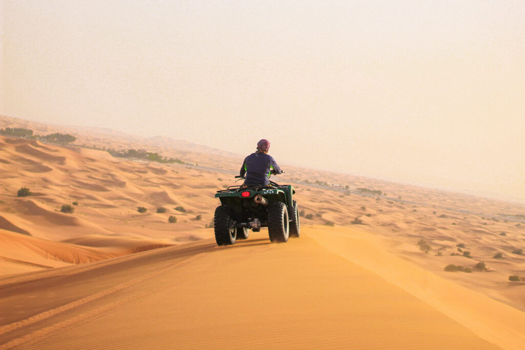 Morning Desert Safari with Quad Bike 