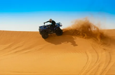 morning deserts safari with quad bike